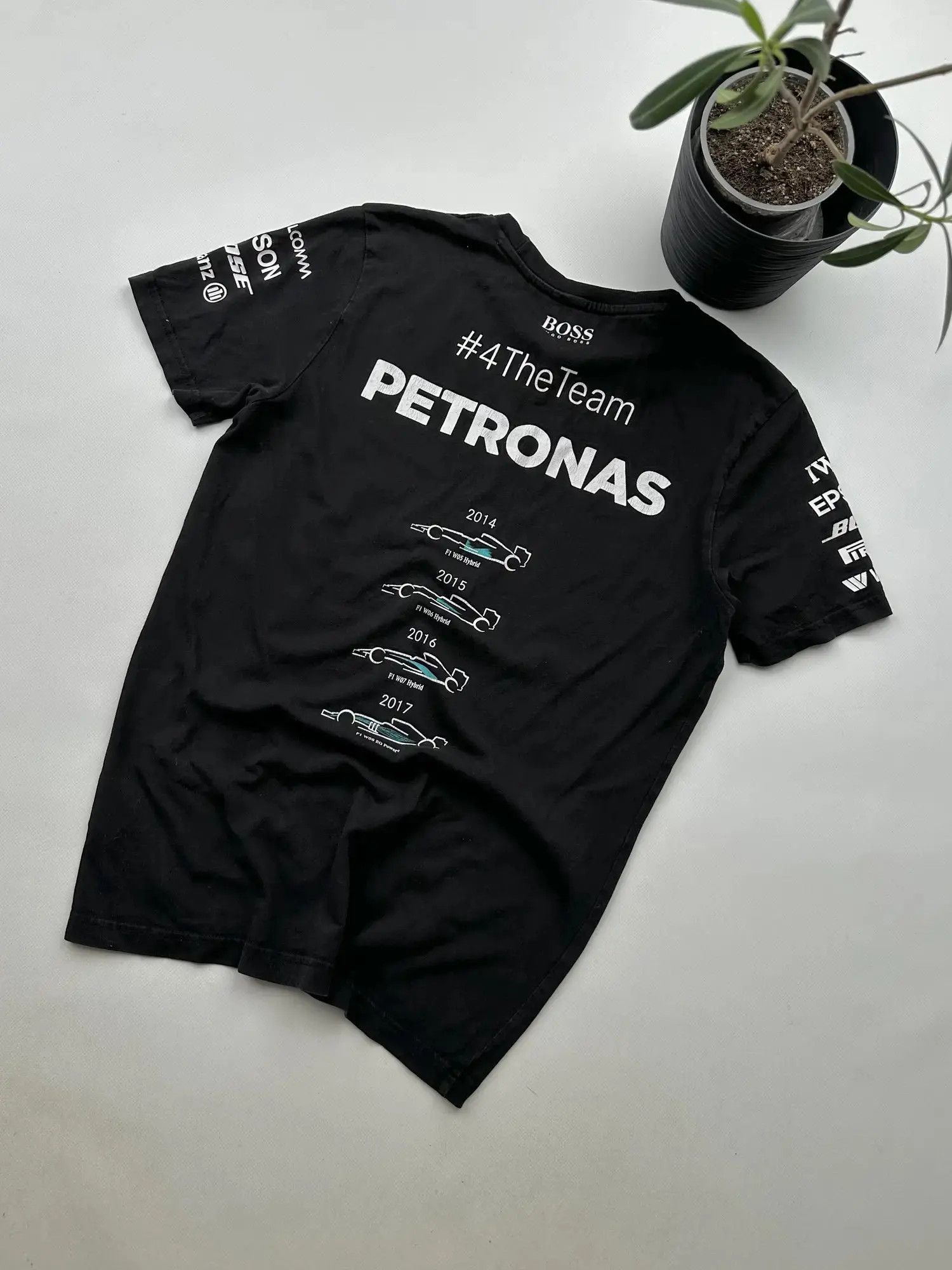 Hugo Boss Hugo Boss Mercedes Benz Vintage Racing T-Shirt (207) Size US S / EU 44-46 / 1 - 6 Thumbnail