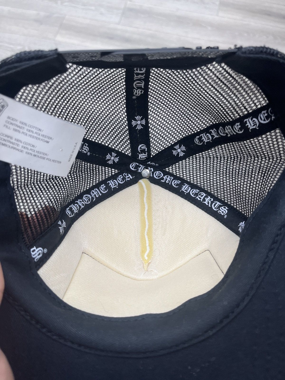 Chrome Hearts Chrome Hearts HollyWood Exclusive Trucker Hat Size ONE SIZE - 3 Thumbnail
