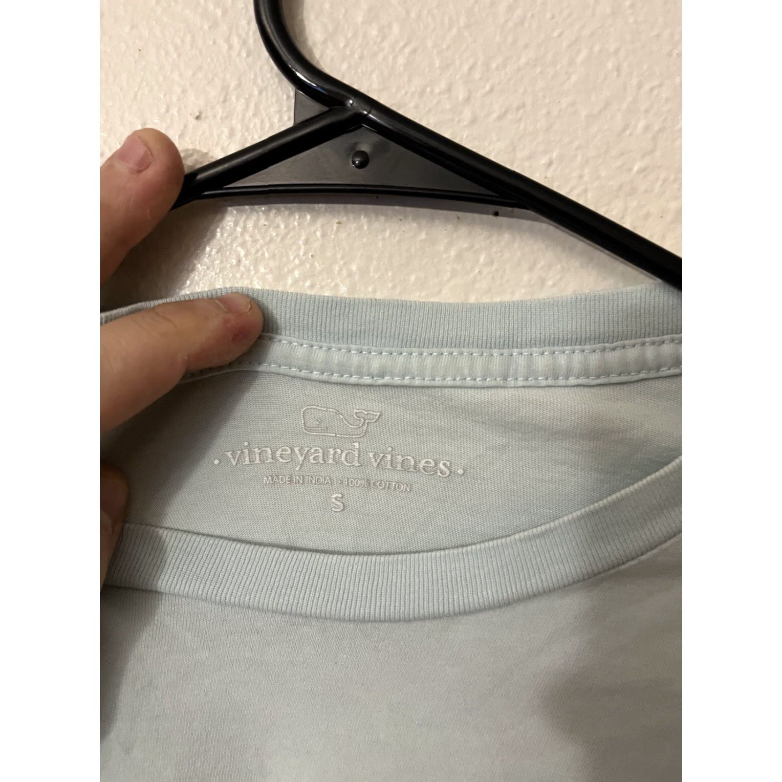 Vineyard Vines VINTAGE Vineyard Vines T-Shirt Logo Long Sleeve Blue Mens Small Tee Light Blue Logo 90s Holidays Men Size US S / EU 44-46 / 1 - 3 Thumbnail