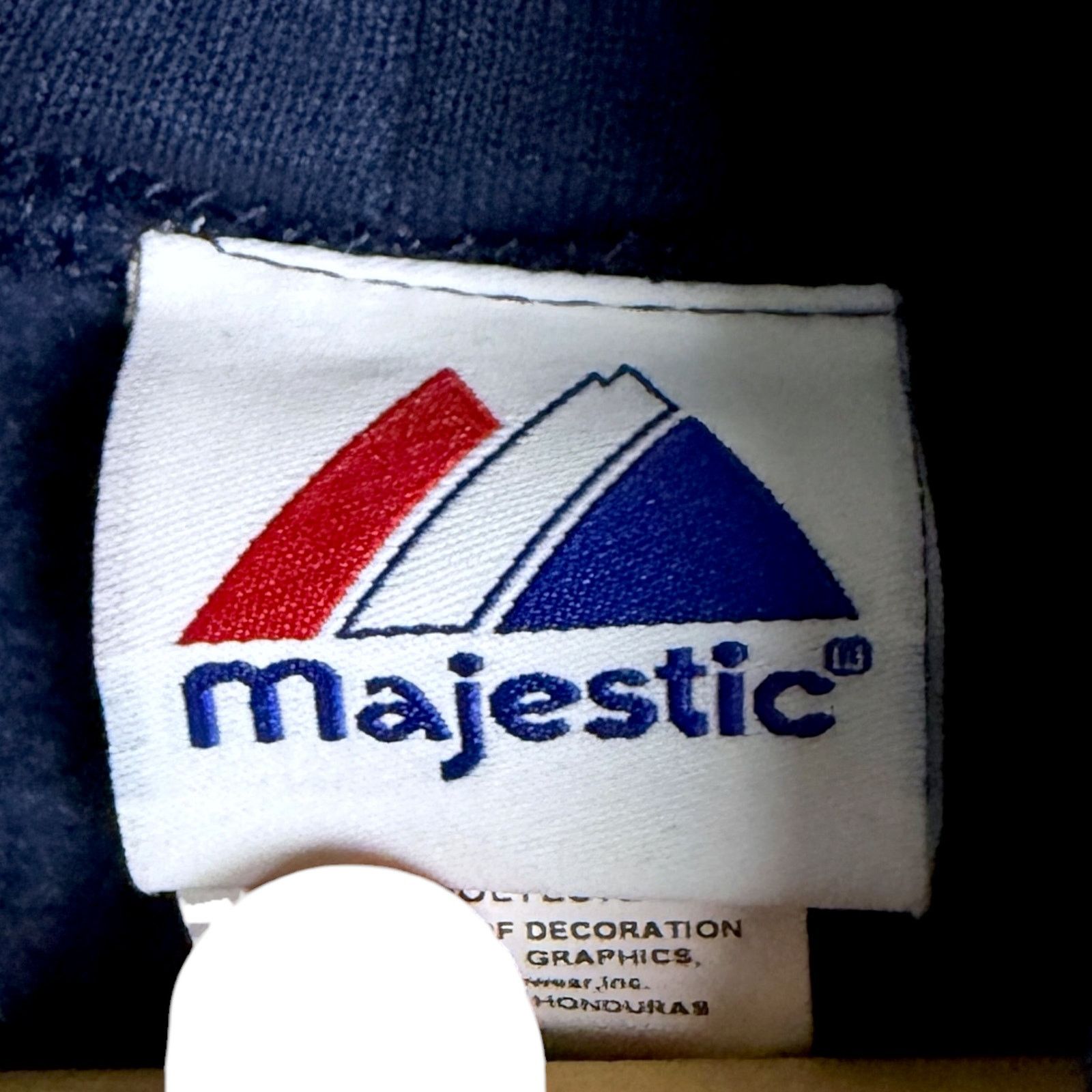 Majestic New York Yankees Stadium Men Large Majestic 2009 Navy Hoodie Size US L / EU 52-54 / 3 - 6 Thumbnail