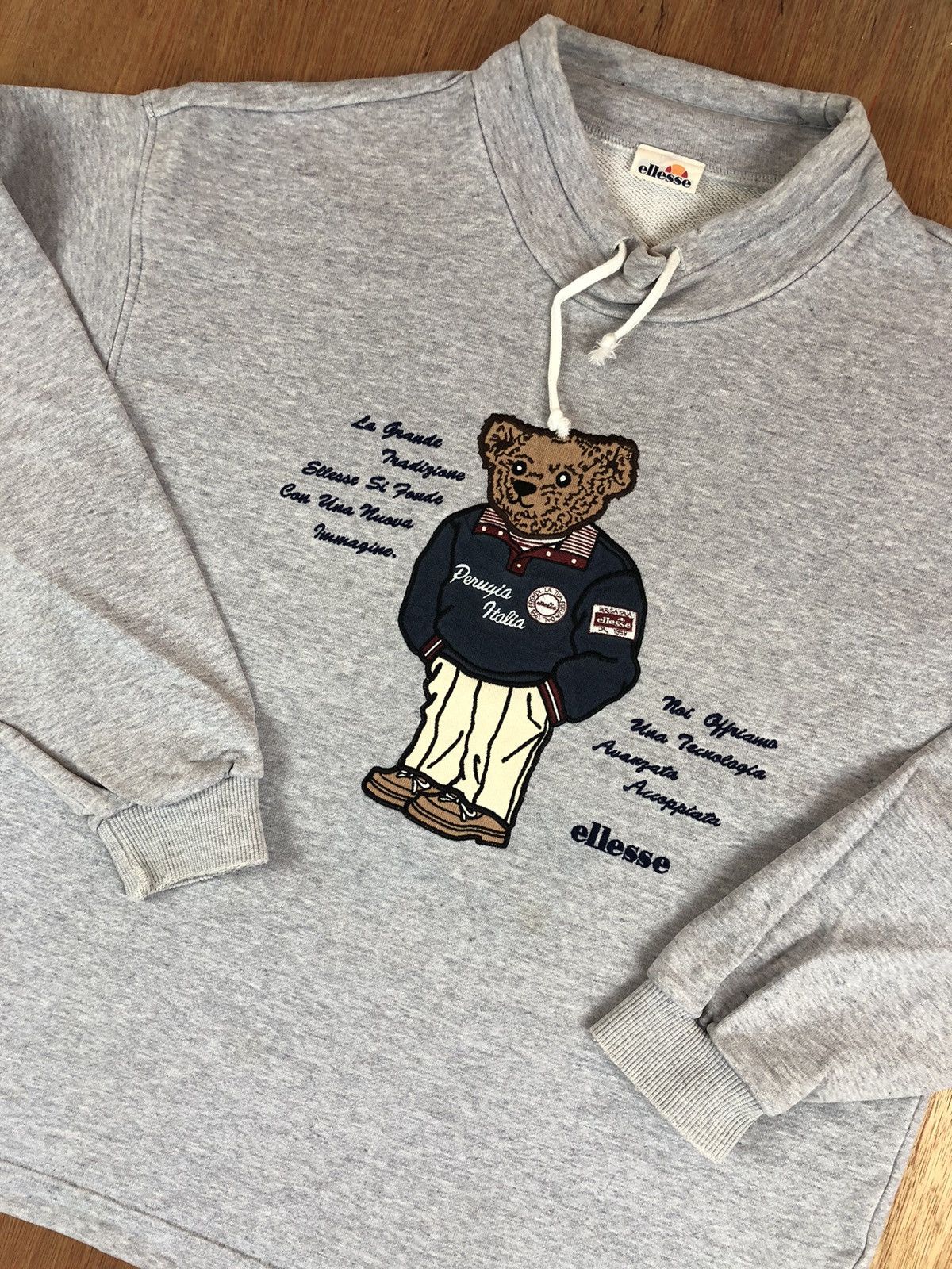 Ellesse × Vintage Vintage ellesse Embriodery Bear Design Size US L / EU 52-54 / 3 - 3 Thumbnail