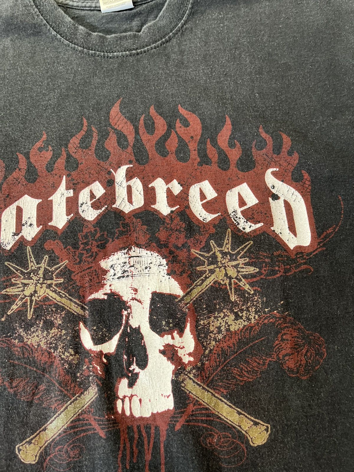 Band Tees Hatebreed Tee T Shirt Vintage 1990s Black Size US M / EU 48-50 / 2 - 9 Thumbnail