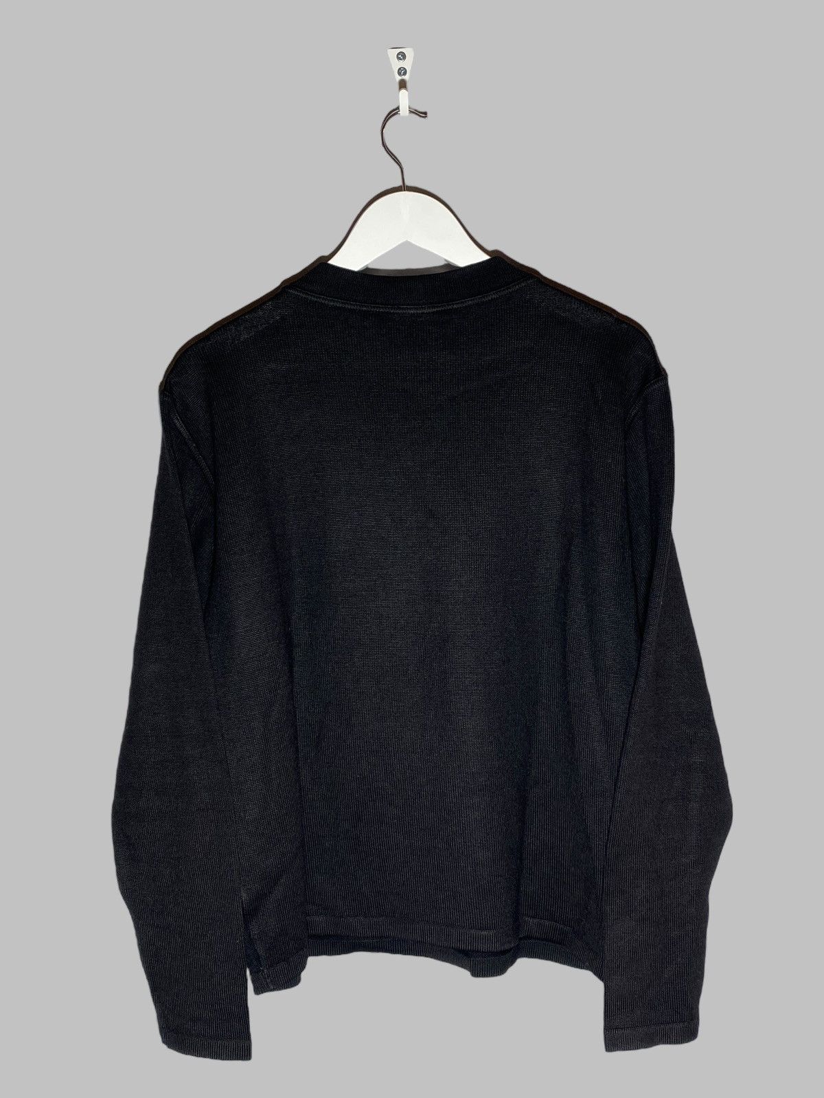 Versace Jeans Couture Versace Jeans Couture Knit Sweater Black Size US M / EU 48-50 / 2 - 2 Thumbnail