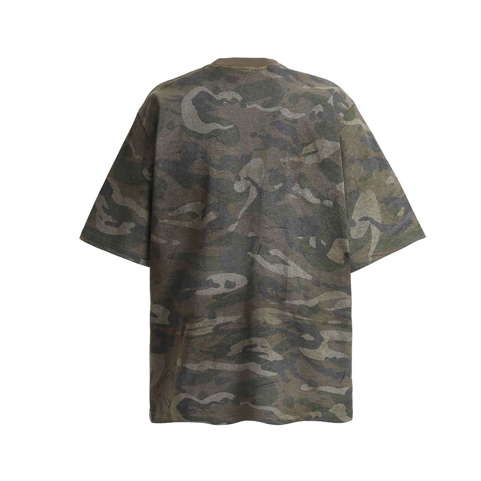 Other Camouflage Graphic Print Oversized T-Shirt Size US M / EU 48-50 / 2 - 2 Thumbnail