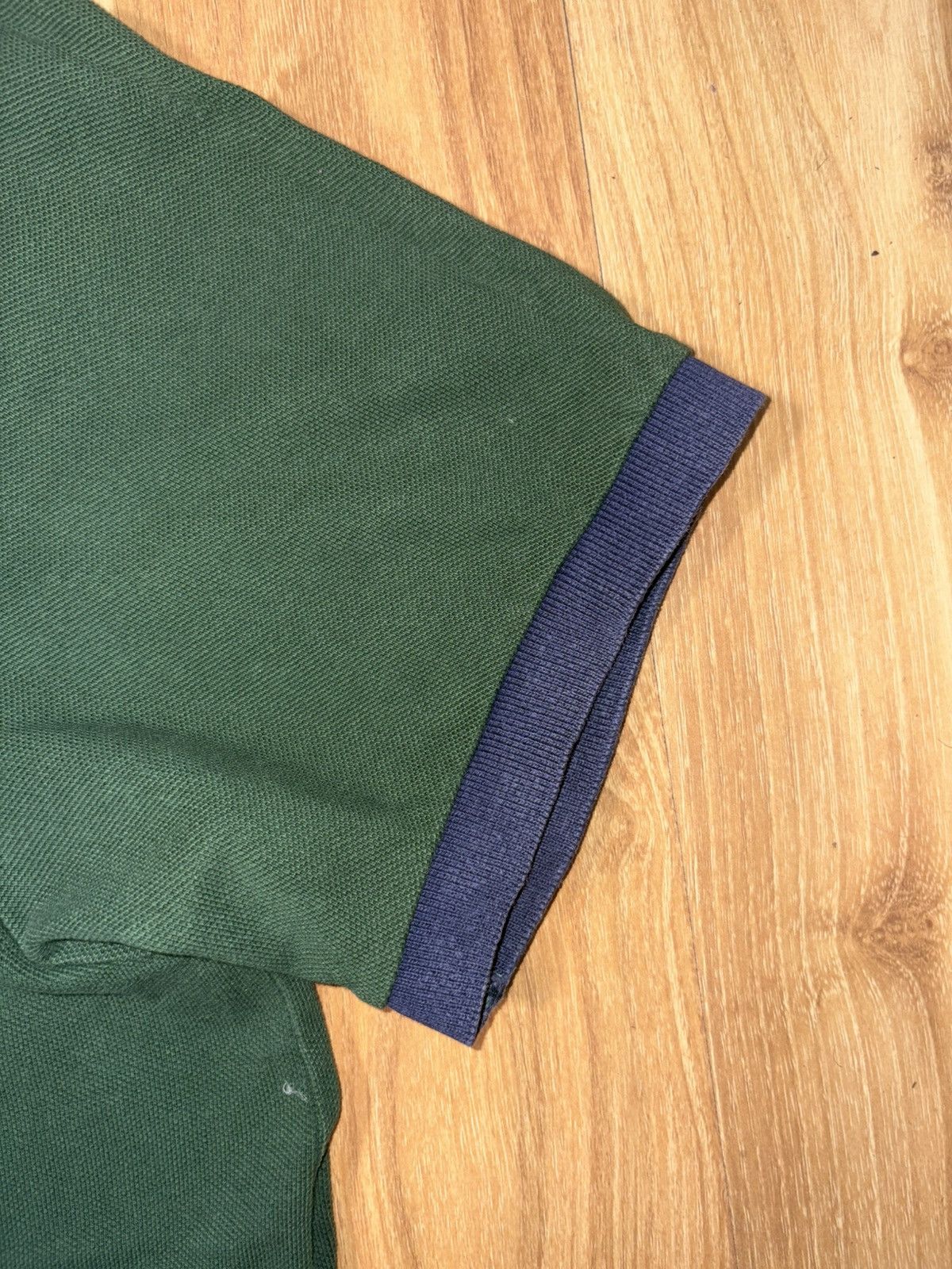 Polo Ralph Lauren Polo Ralph Lauren Big Pony Mesh Polo Shirt Green/Navy XXL Size US XXL / EU 58 / 5 - 7 Thumbnail