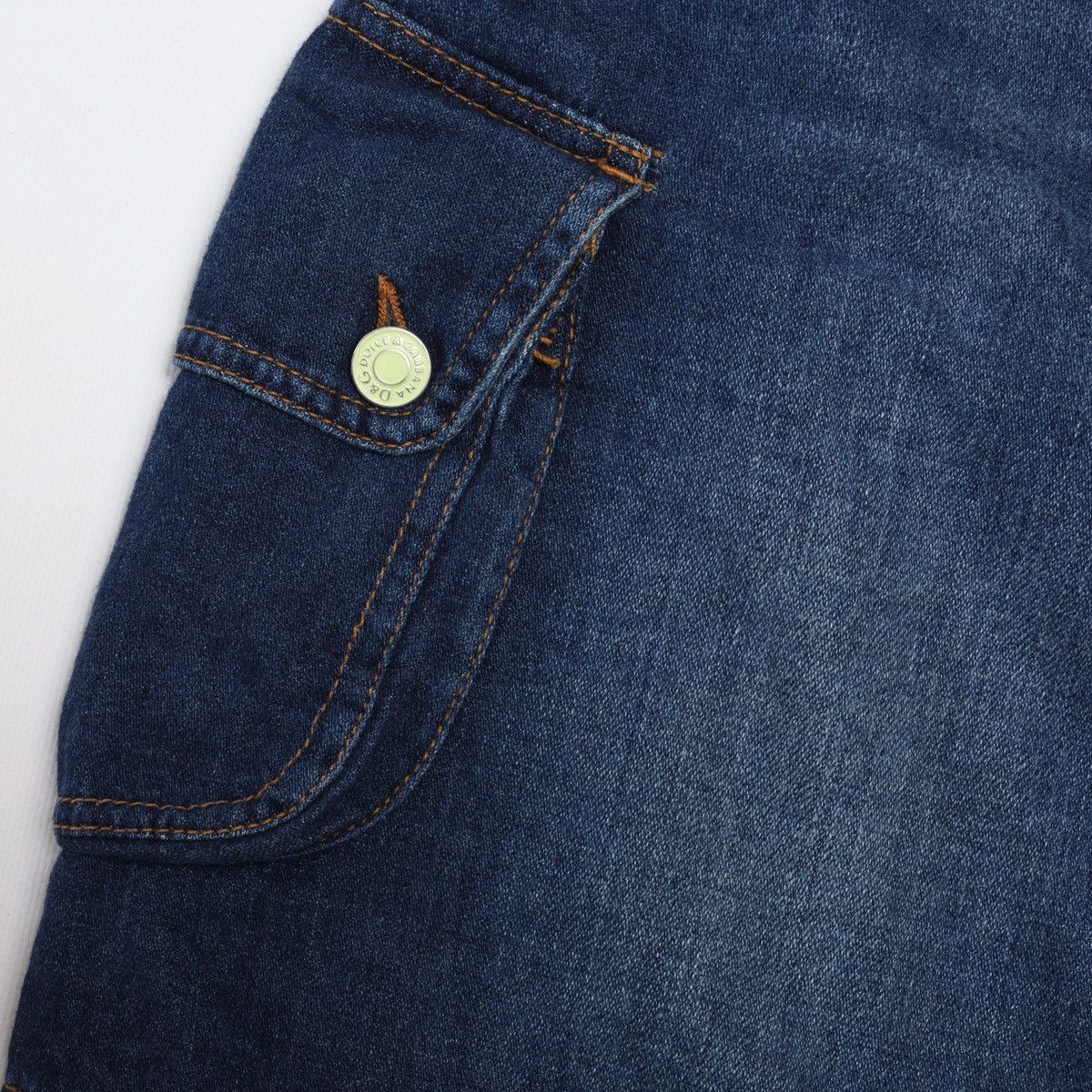 Dolce & Gabbana Dolce Gabbana Denim Jeans Mini Skirt Pocket y2k Size 28" / US 6 / IT 42 - 5 Thumbnail