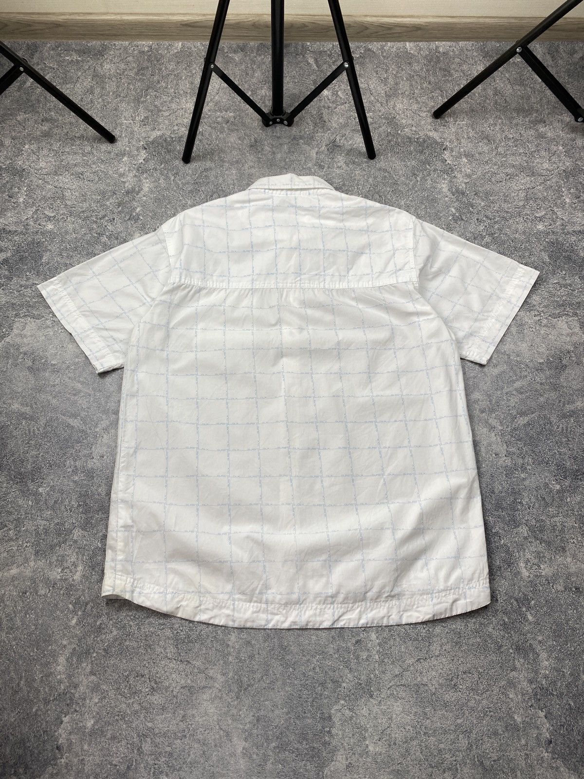 Nike × Nike ACG × Vintage Vintage Nike Short Sleeve Plaid Shirts Y2K Size US M / EU 48-50 / 2 - 2 Thumbnail