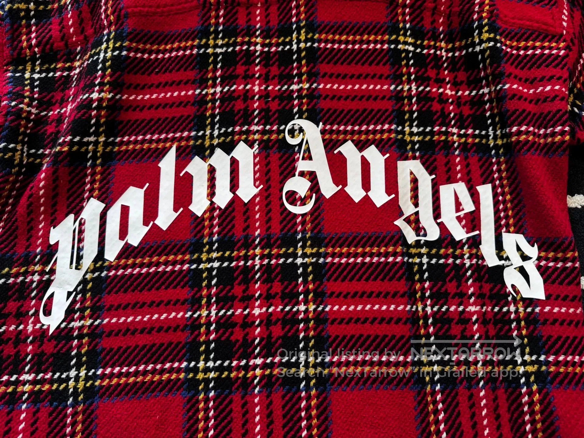 Palm Angels Palm Angels Wool Blend Shirt. Size US M / EU 48-50 / 2 - 9 Thumbnail