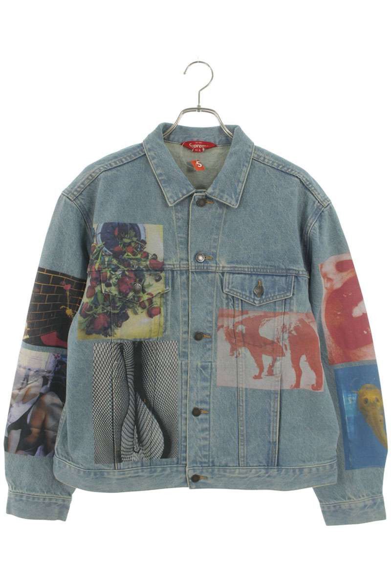 Burberry × Supreme Supreme Burberry Denim Trucker Jacked Washed