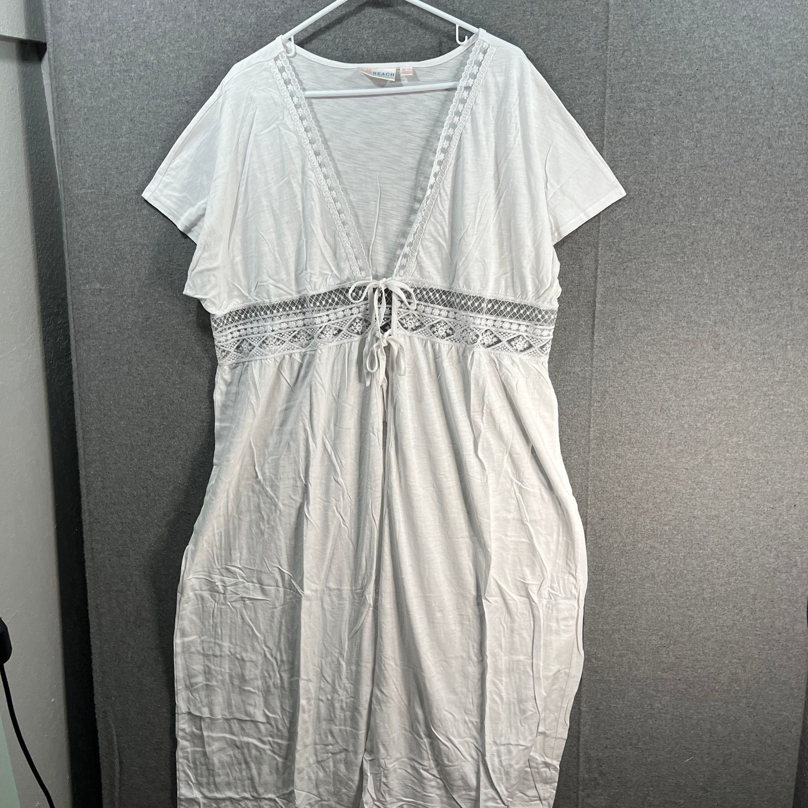 Other Belle Beach by Kim Gravel Petite Slub Knit Cover Up Size M / US 6-8 / IT 42-44 - 1 Thumbnail