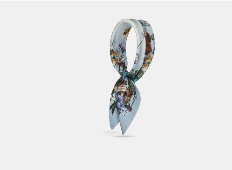 Dior o1w1db10325 Size: OS / 15MI Square Scarf in Multicolor Size ONE SIZE - 1 Thumbnail