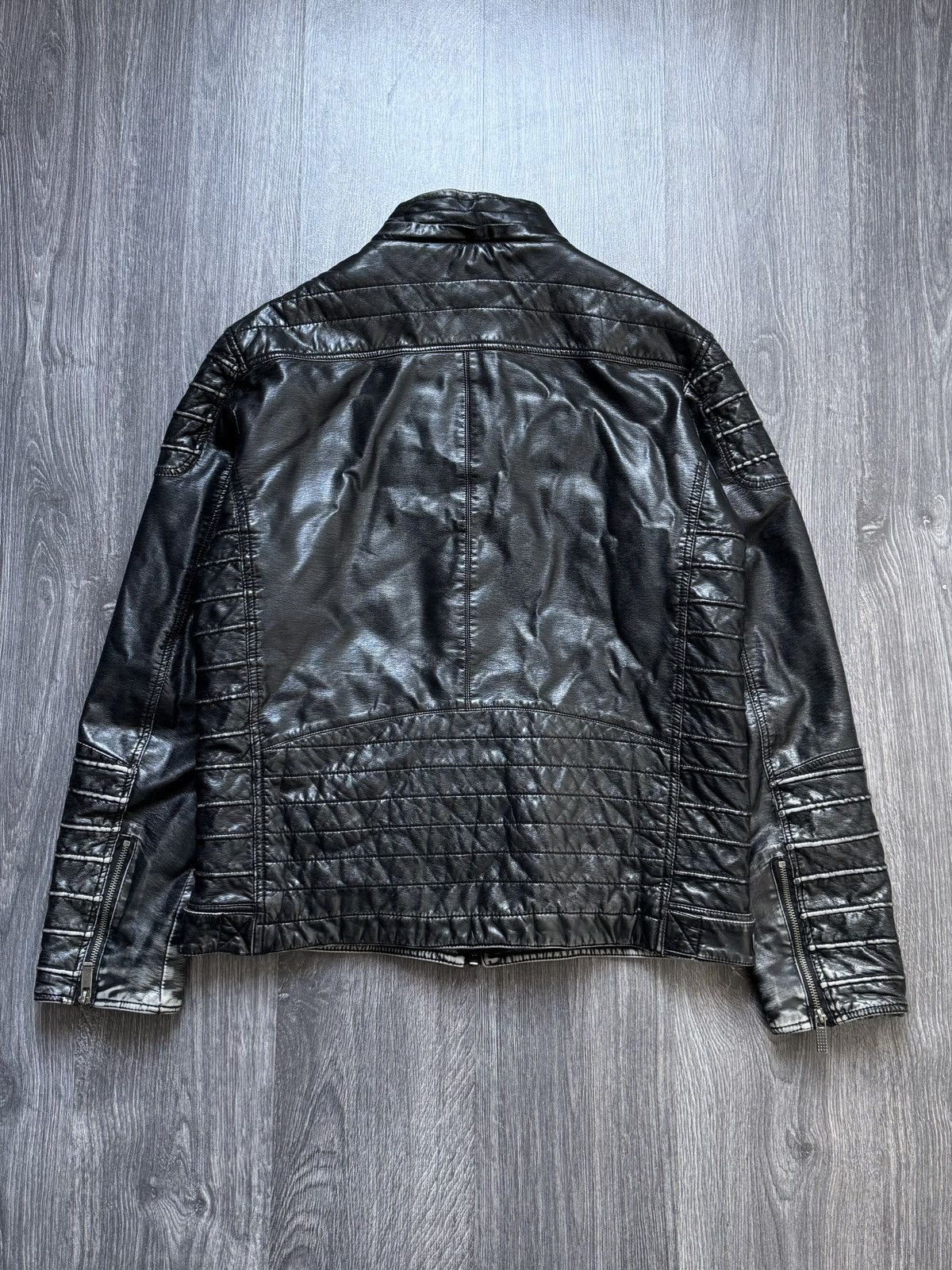 Japanese Brand Y2K Vintage Japanese Washed Diesel Style Jacket Size US XL / EU 56 / 4 - 10 Thumbnail