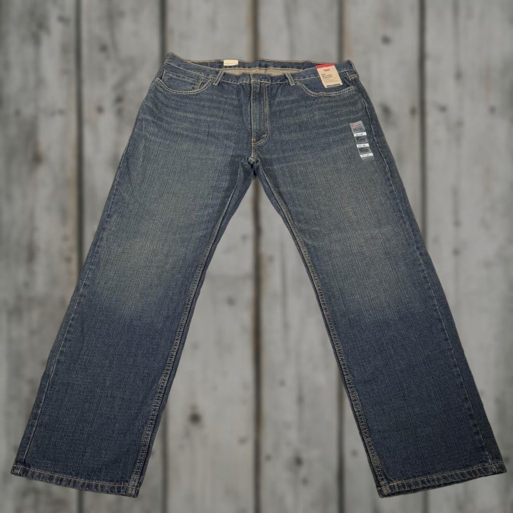 Levi's Levis Jeans Mens 42x30 Blue 559 Relaxed Straight Fit Baggy Denim Pants Western Size US 42 / EU 58 - 1 Thumbnail