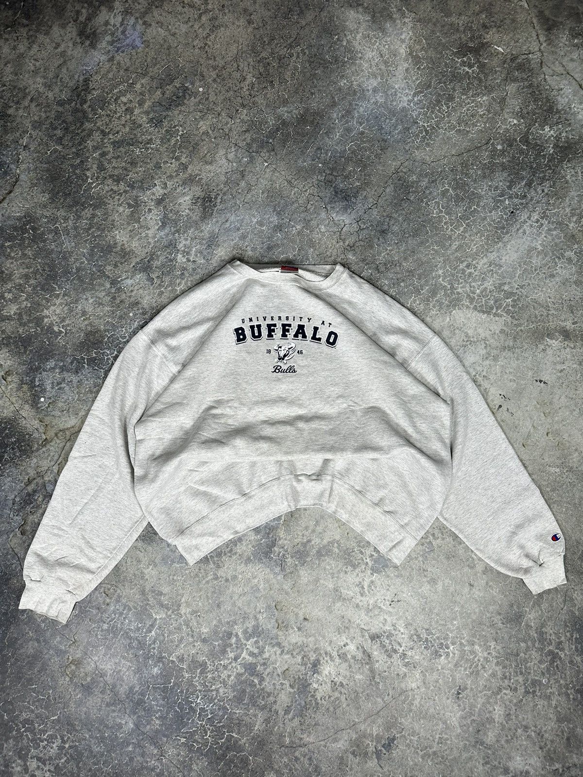 Champion × Vintage Vintage Buffalo U Crewneck Size US XL / EU 56 / 4 - 1 Thumbnail