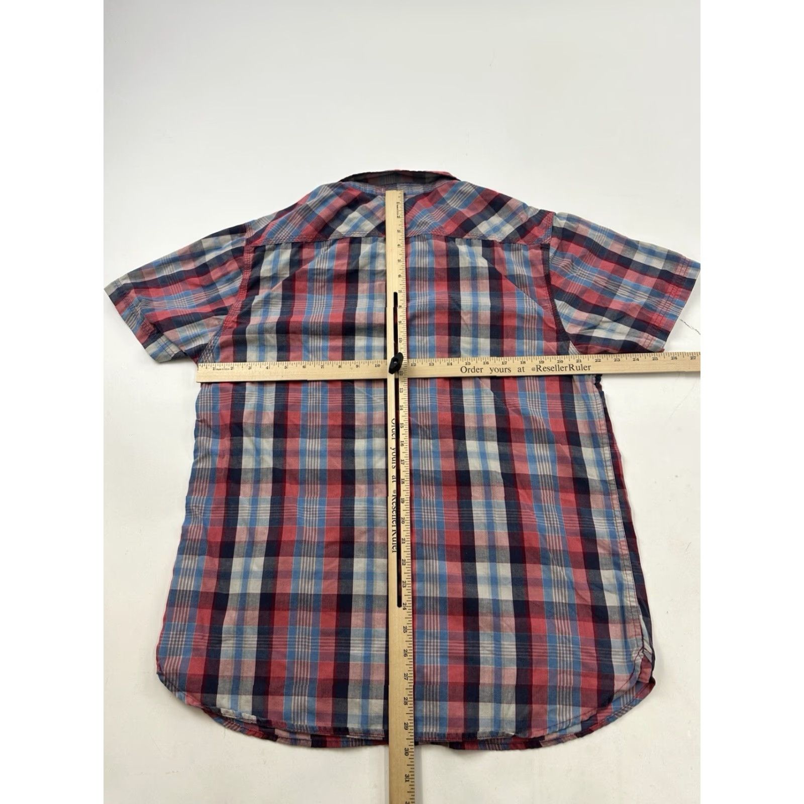 Levi's Levi’s Shirt Mens XL Plaid Button-Up Short Sleeve Casual Standard Fit Multicolor Button-Up Button-Front Classic Mens XL Plaid Shirt Size US XL / EU 56 / 4 - 4 Thumbnail