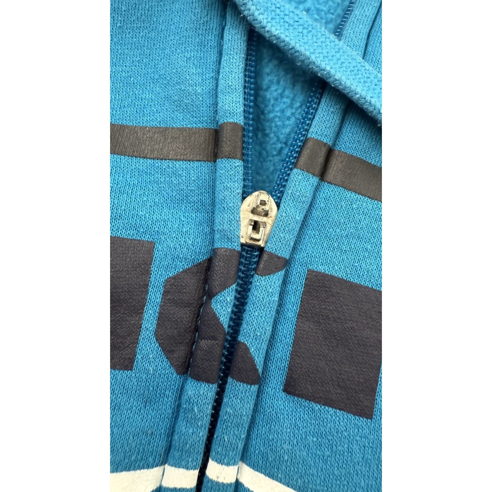 Oakley Oakley Hoodie Mens Medium Full Zip Sweatshirt Blue Graphic Print Logo Pullover Jacket Sports Outdoor All Seasons Zip Size US M / EU 48-50 / 2 - 7 Thumbnail