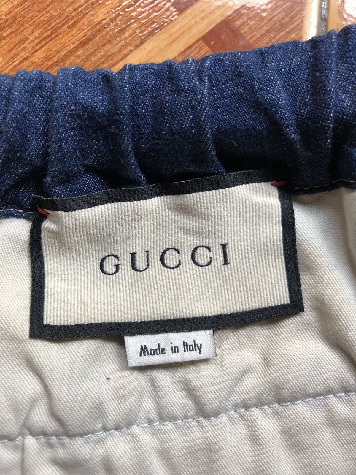 Gucci Stonewashed Denim Bermuda Shorts Size US 36 / EU 52 - 5 Thumbnail
