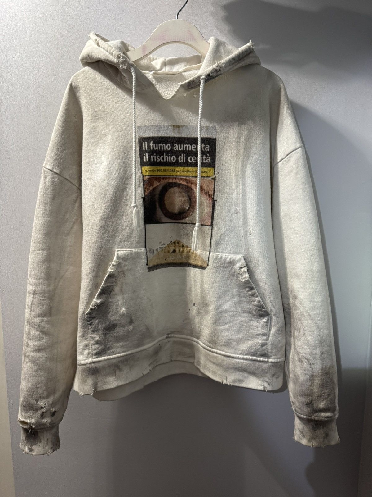ALEXANDER DIGENOVA alexander digenova cigarette hoodie | Grailed