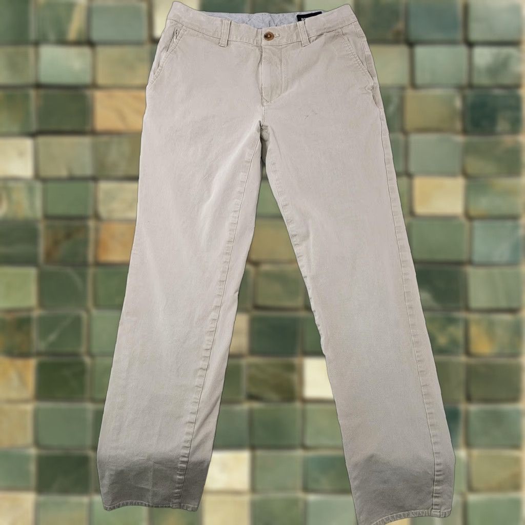 Bonobos Bonobos Chino Pants Mens 29x29 Khaki Beige Slim Fit Stretch Casual Size US 29 - 1 Thumbnail