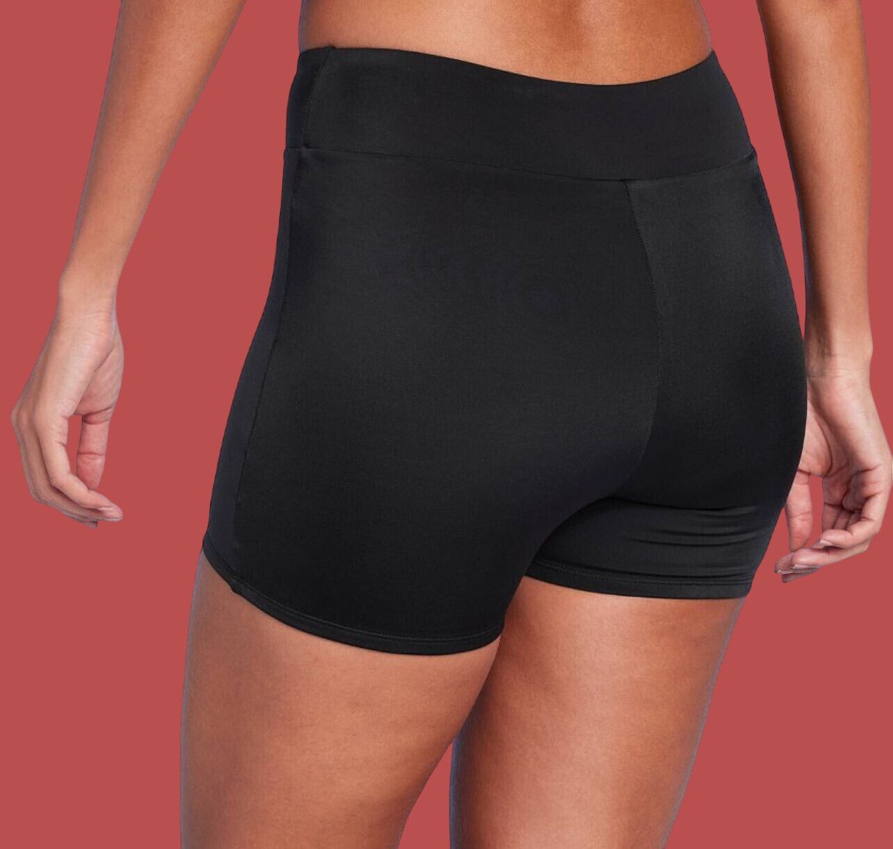 Other Shade & Shore - Women's High-Waist V-Front Shortie Bikini Bo Size ONE SIZE - 2 Thumbnail
