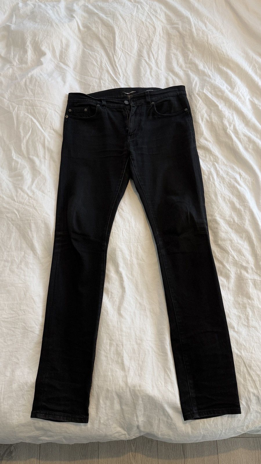 Saint Laurent Paris Saint laurent denim straight/ skinny Size US 31 - 1 Thumbnail
