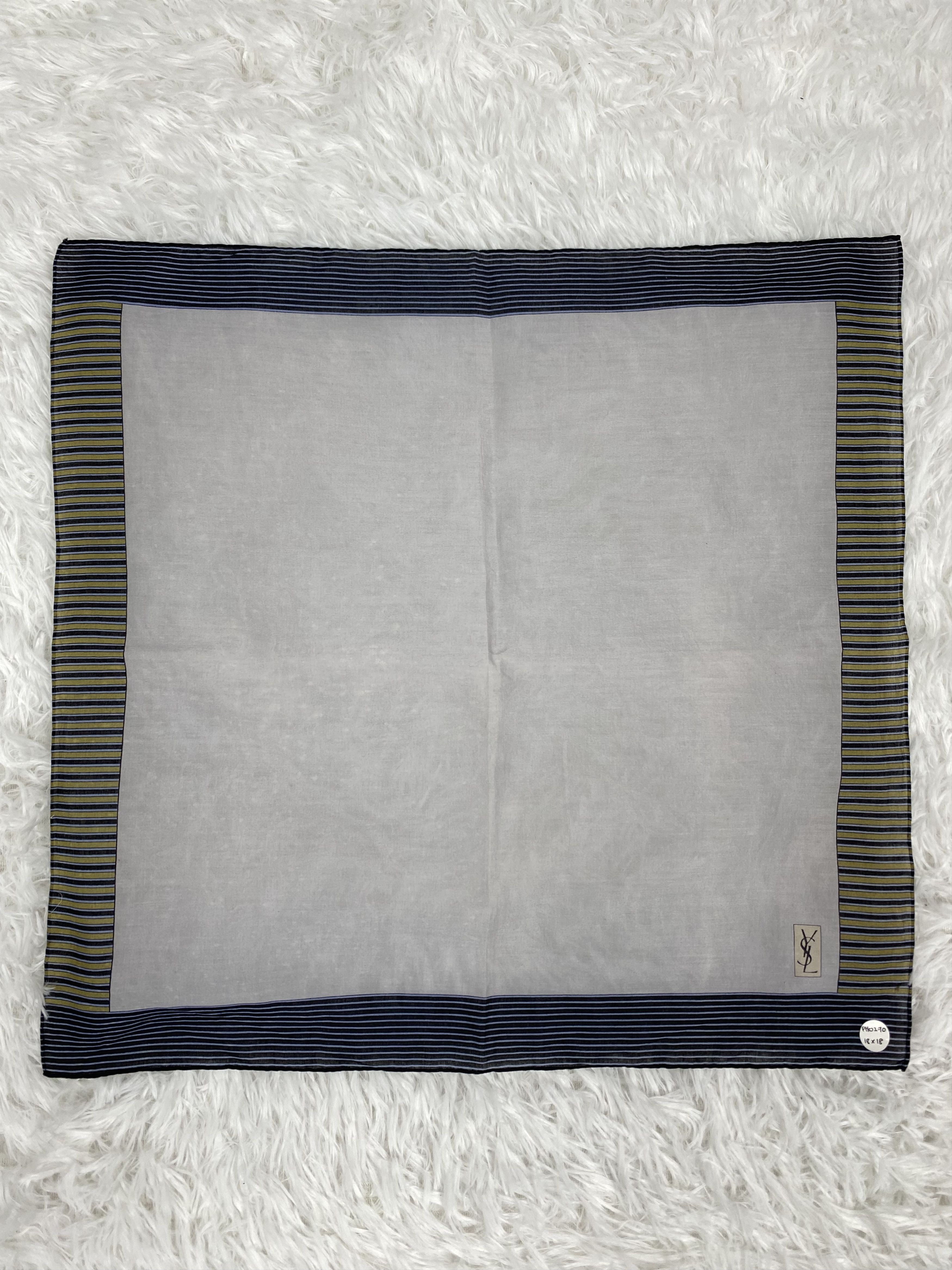 Vintage × Yves Saint Laurent Vintage Yves Saint Laurent Handkerchief Neckerchief PH0290 Size ONE SIZE - 3 Thumbnail