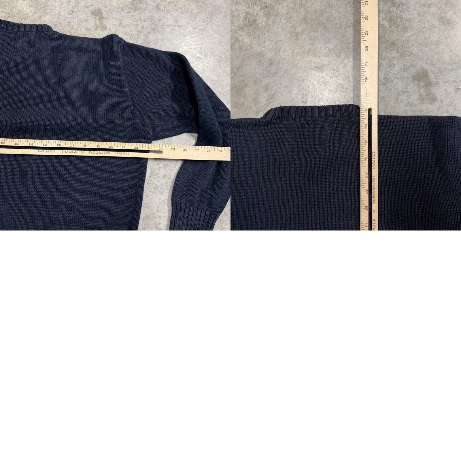 Polo Ralph Lauren Polo Ralph Lauren Sweater Mens Large Navy Crewneck Knit Pullover Pony Logo Size US L / EU 52-54 / 3 - 8 Thumbnail