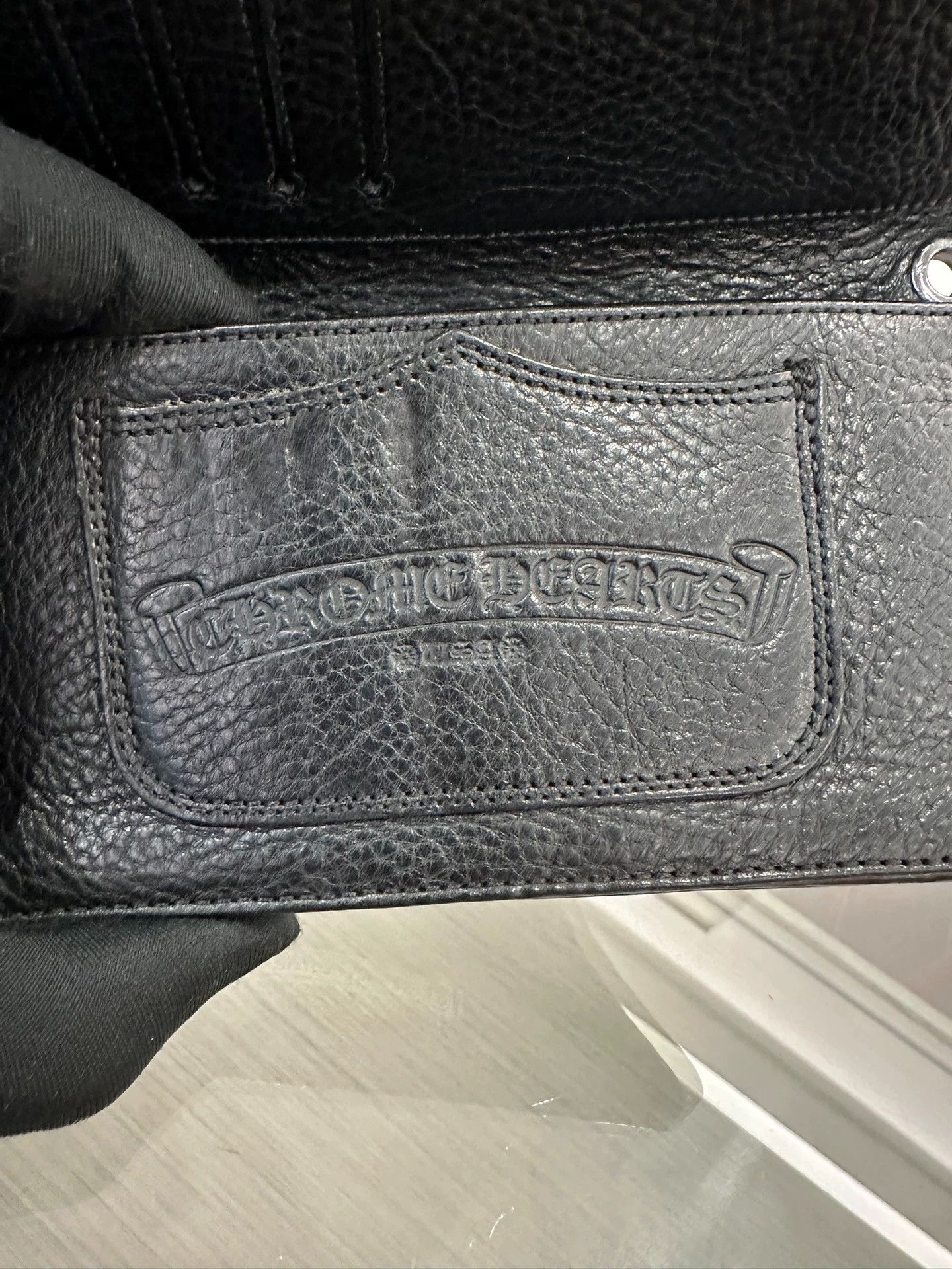 Chrome Hearts Chrome Hearts long flap wallet with four-cornered cross Size ONE SIZE - 5 Thumbnail