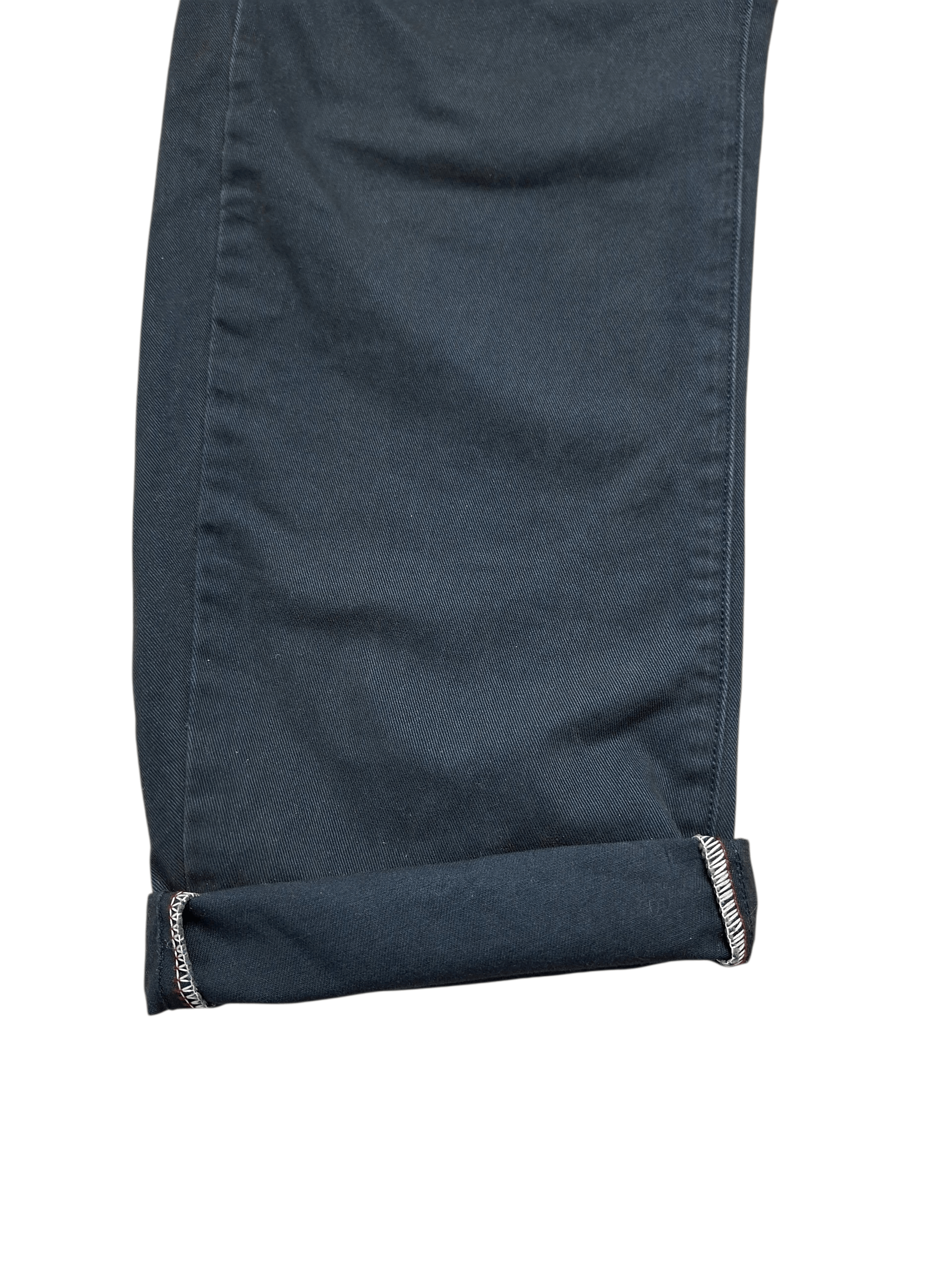 Japanese Brand Red Ruggison Razor Tapered Selvedge Chinos Okayama Japan Size US 33 - 3 Thumbnail
