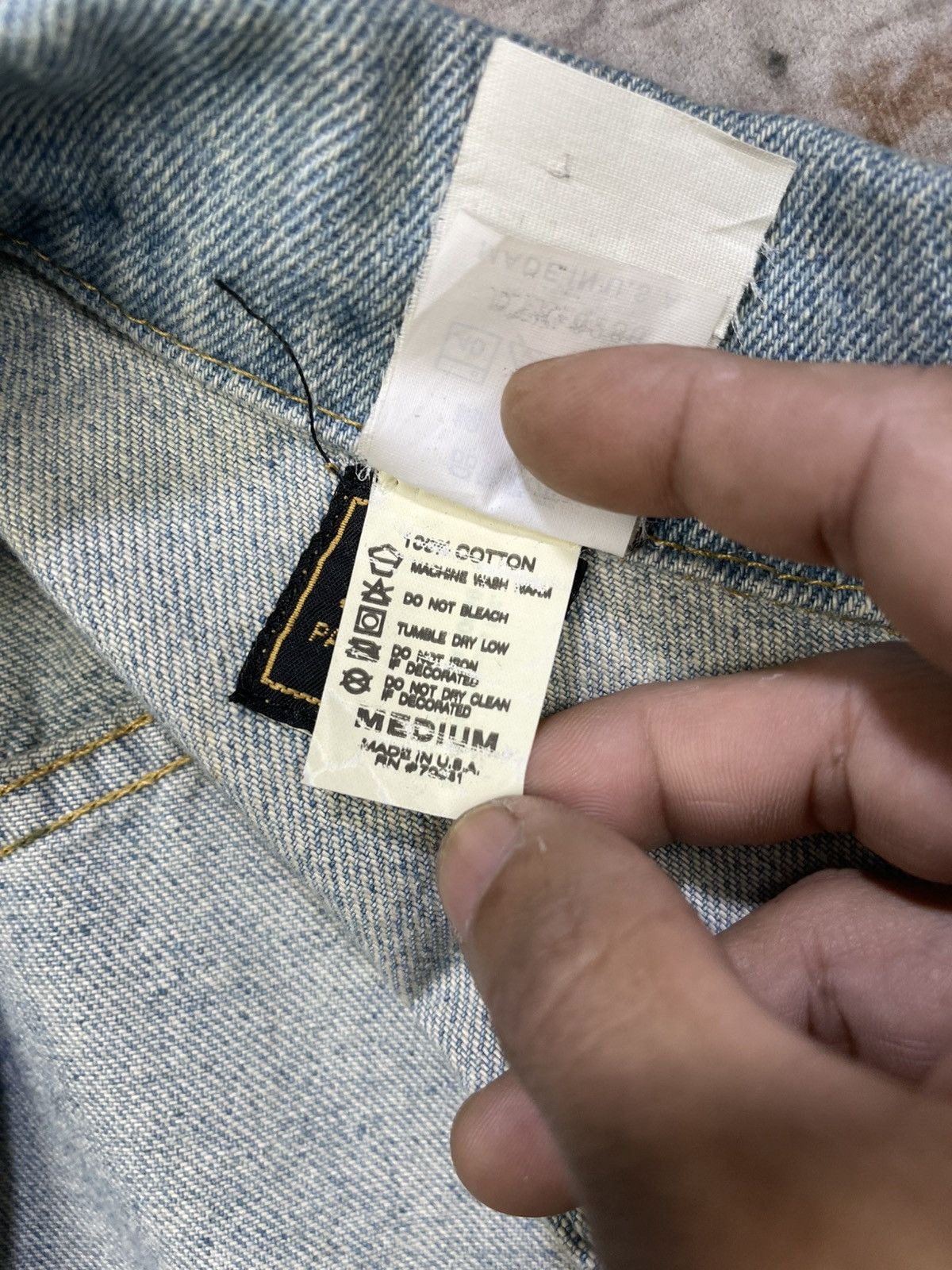 Lee Vtg 90s Lee x Disney Beauty And The Beast Denim Jacket Size US M / EU 48-50 / 2 - 17 Thumbnail