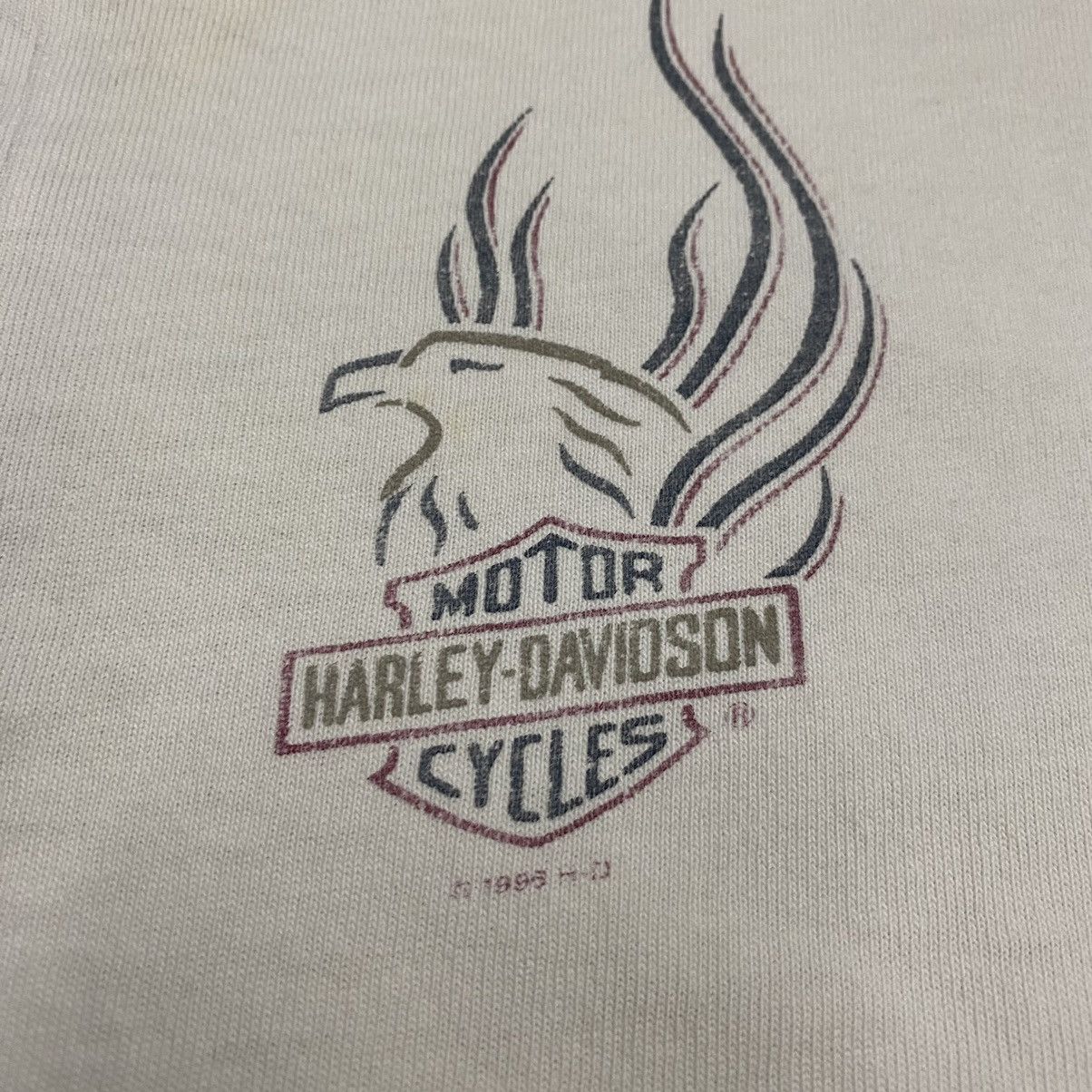 Harley Davidson × Vintage Vintage 70s Harley Davidson Henly short sleeve tee Size US L / EU 52-54 / 3 - 13 Thumbnail