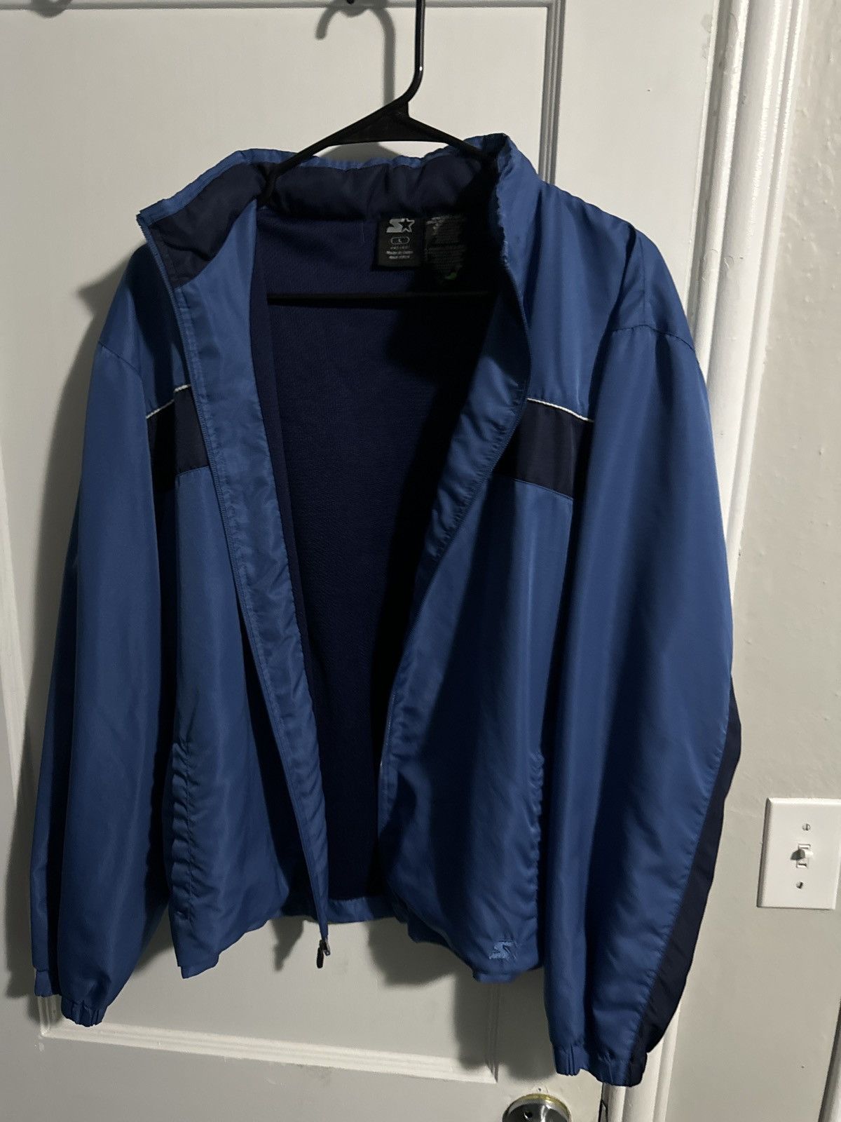 Starter Blue Starter windbreaker Size US L / EU 52-54 / 3 - 1 Thumbnail