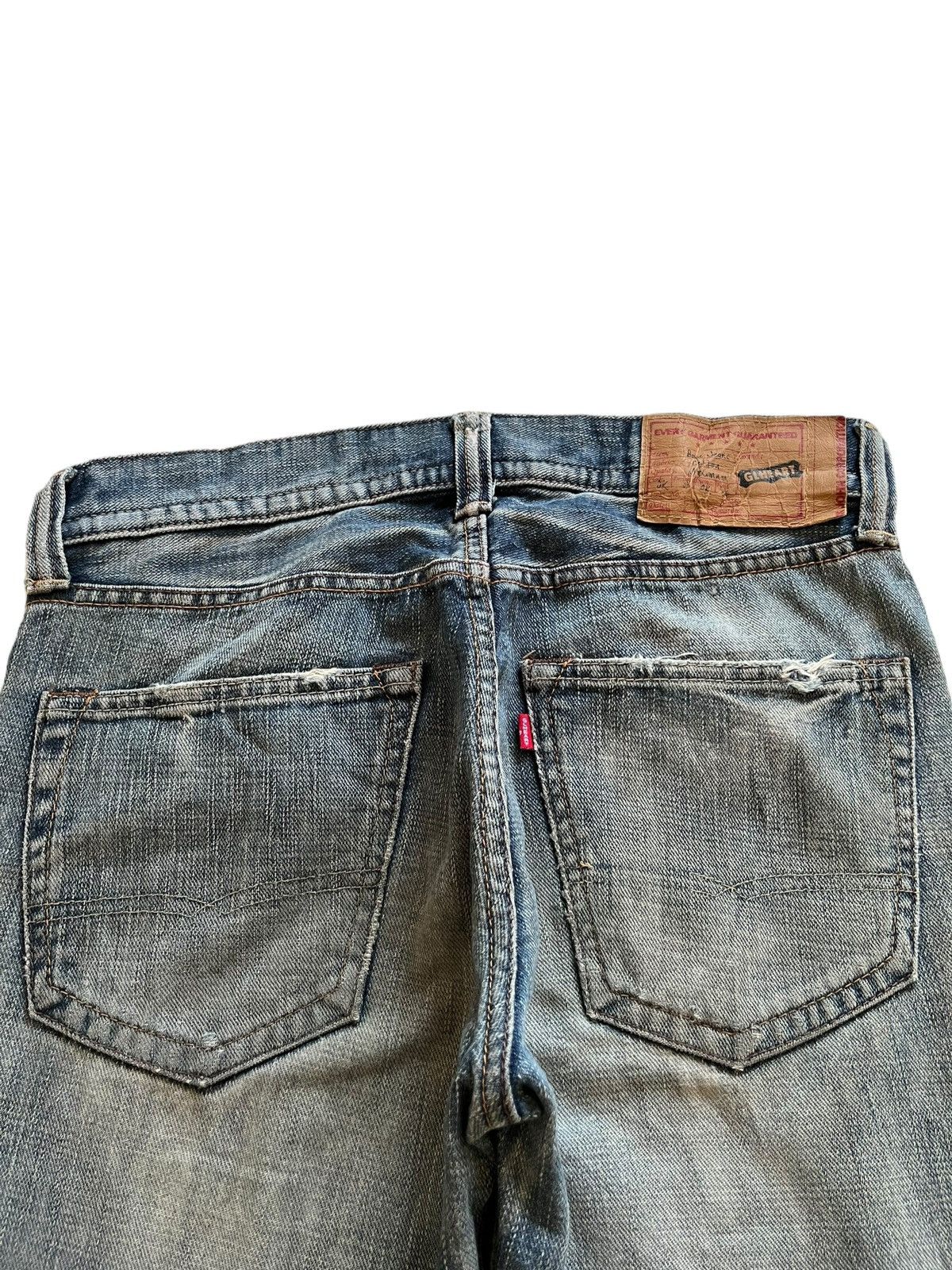 Japanese Brand SALES🔥Vintage Japanese Faded Wash Distress Bootcut Jeans Size US 31 - 8 Thumbnail