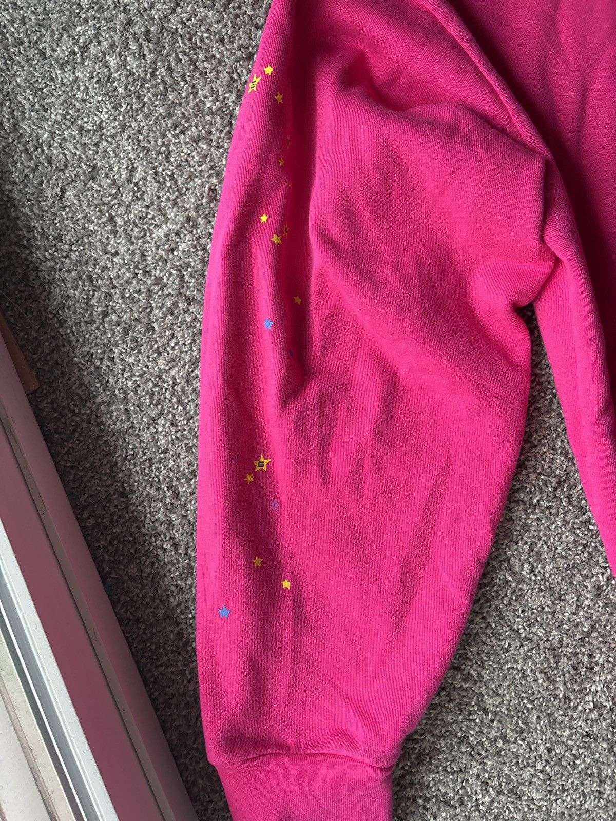 Sp5der Sp5der Pink Angel Number Hoodie Size US XXL / EU 58 / 5 - 5 Thumbnail