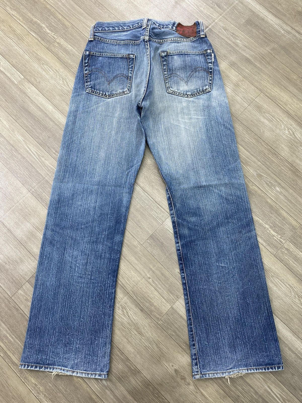 Studio D'Artisan 🇯🇵Vintage Studio D’artisan Japan Selvedge Distressed Jeans Size US 28 / EU 44 - 18 Thumbnail
