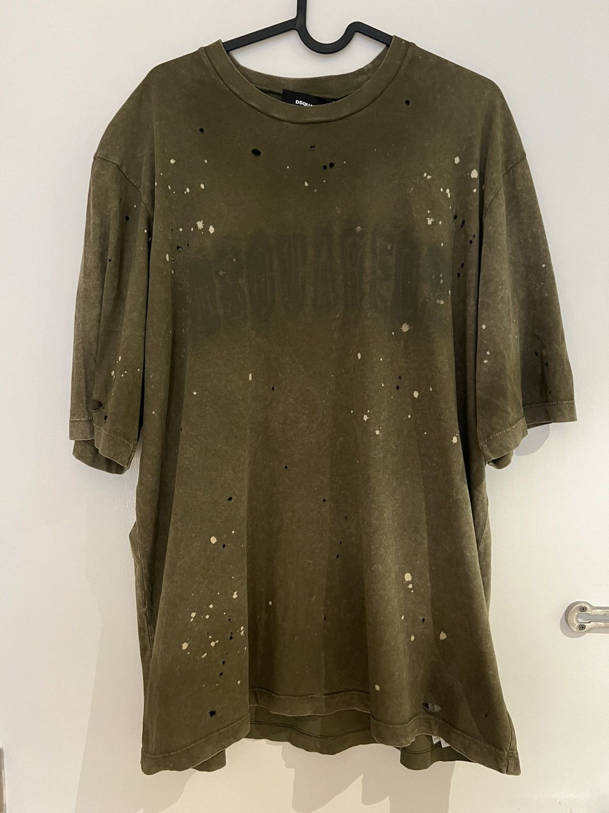 Dsquared2 Description DSQUARED2 Distorted logo-print relaxed-fit Large Size US L / EU 52-54 / 3 - 6 Thumbnail