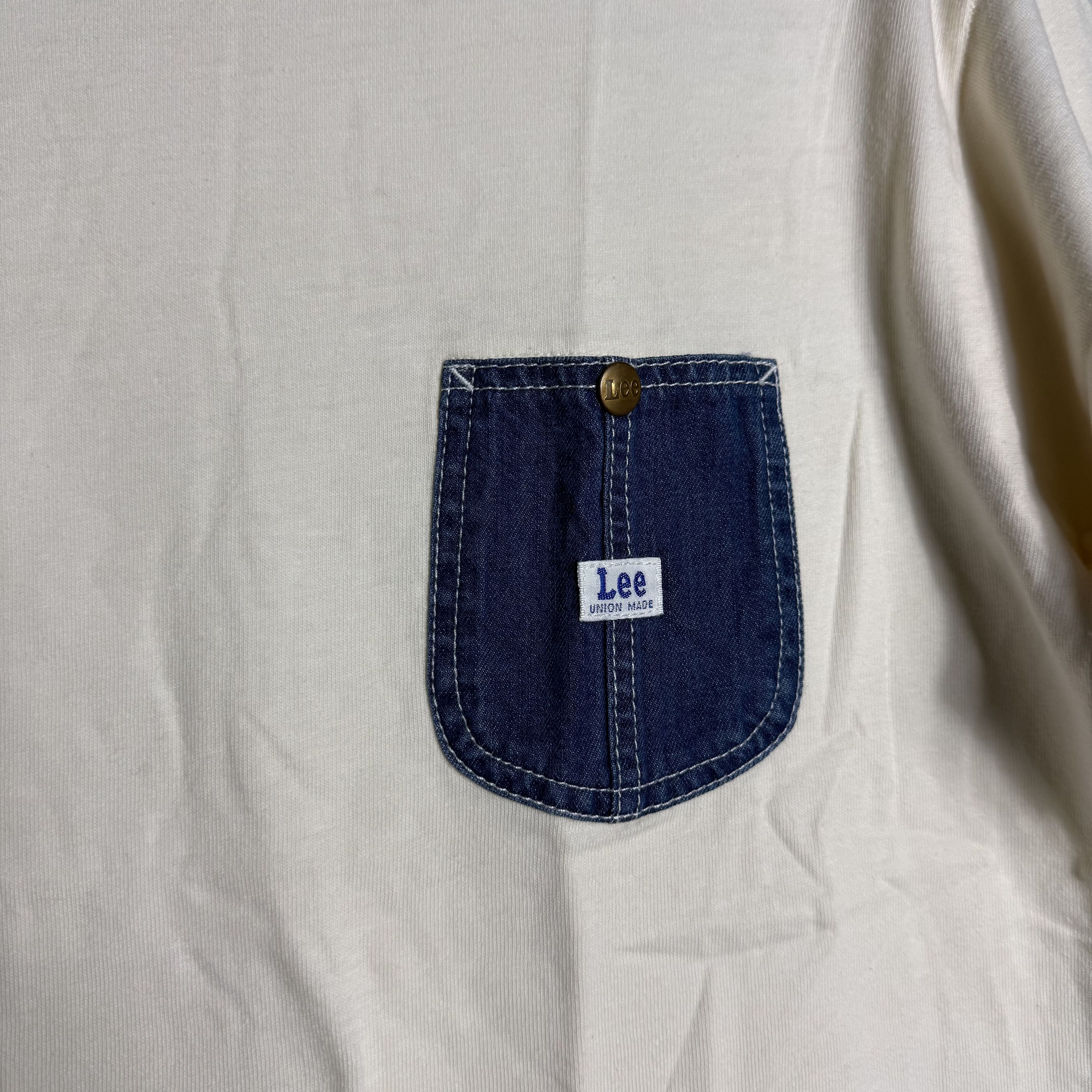 Lee 🔥RARE🔥Vintage Lee Union Made Single Pocket T-shirt Size US M / EU 48-50 / 2 - 2 Thumbnail