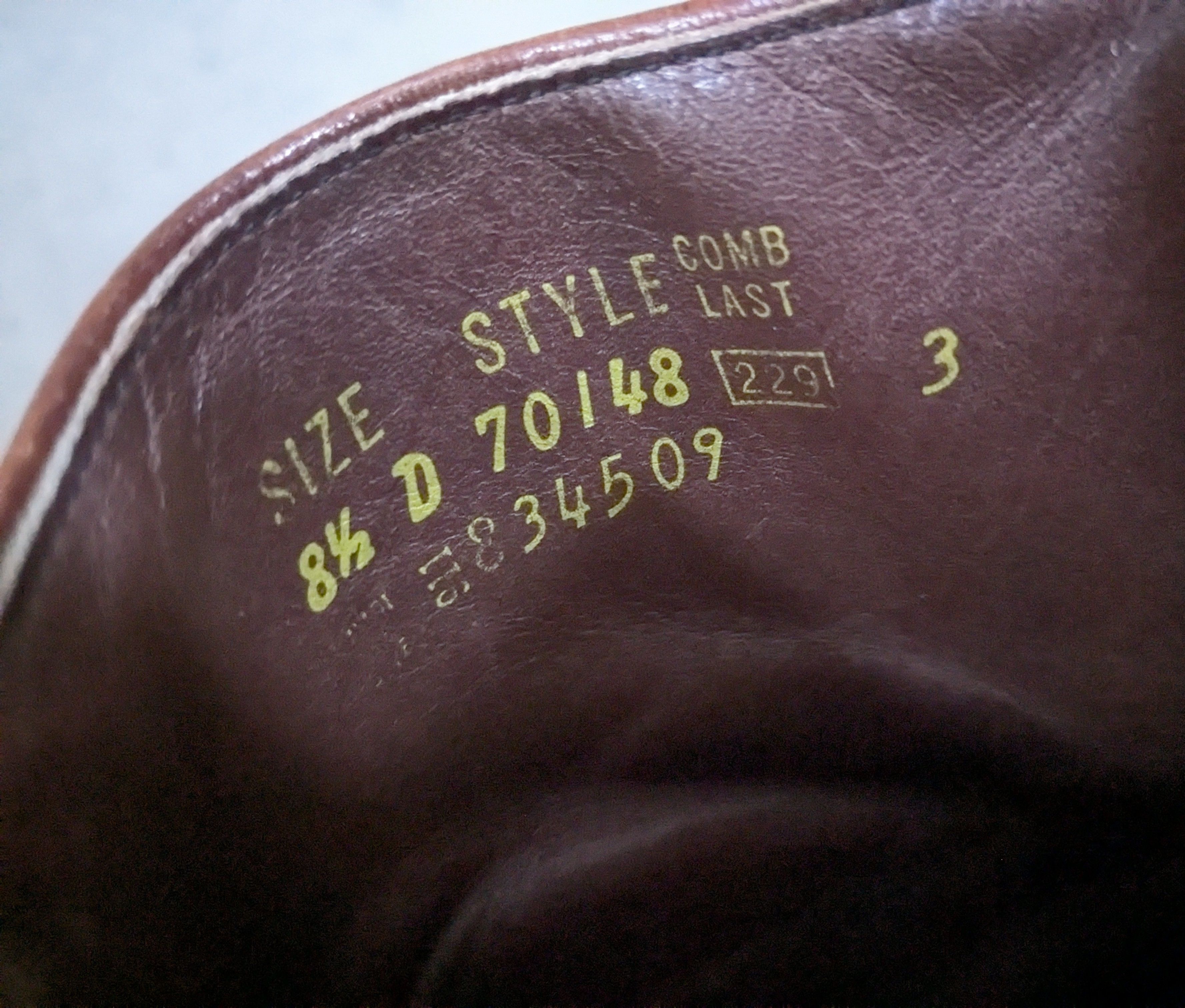 Sears Vintage Sears Side Zip Boots Brown Leather 8.5 D Size US 8.5 / EU 41-42 - 10 Thumbnail