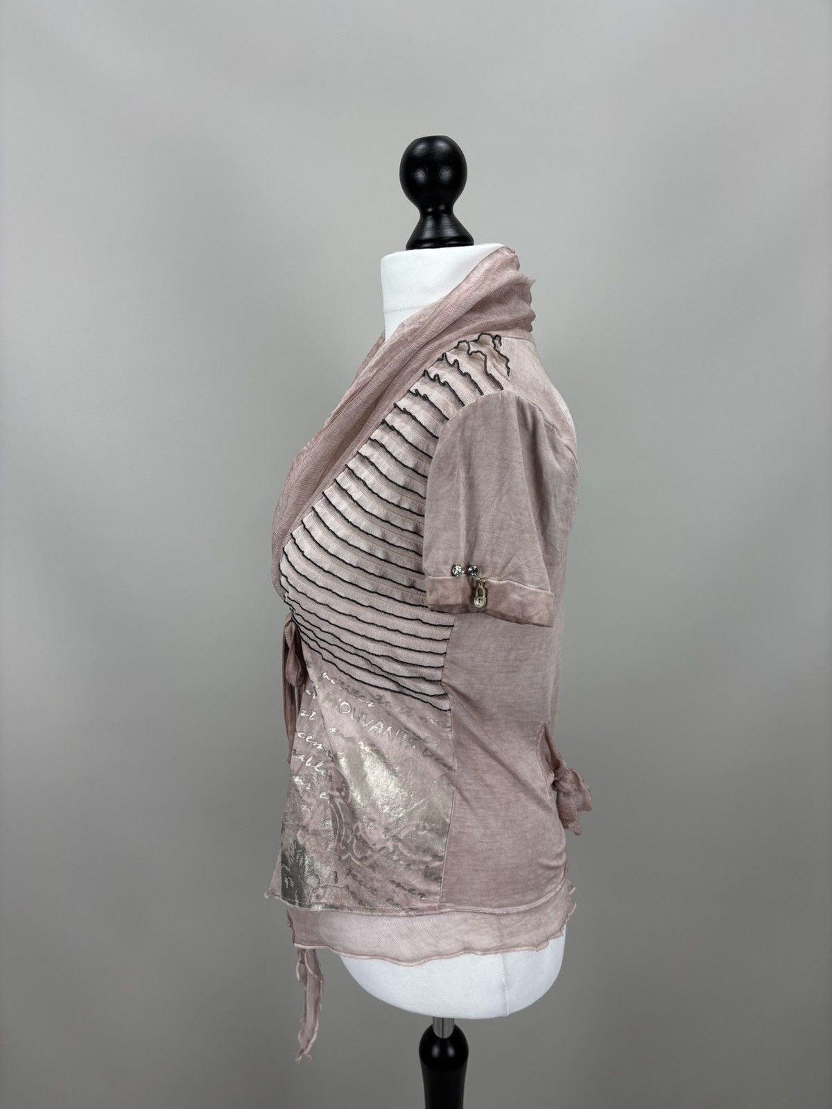 Elisa Cavaletti Womens blouse Elisa Cavaletti Size S Color Pink Size S / US 4 / IT 40 - 7 Thumbnail