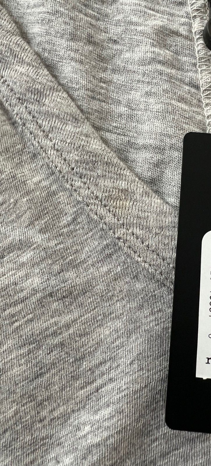 Rag & Bone Rag & Bone New York V-Neck Tee in Grey ( XS ) Size XS / US 0-2 / IT 36-38 - 3 Thumbnail