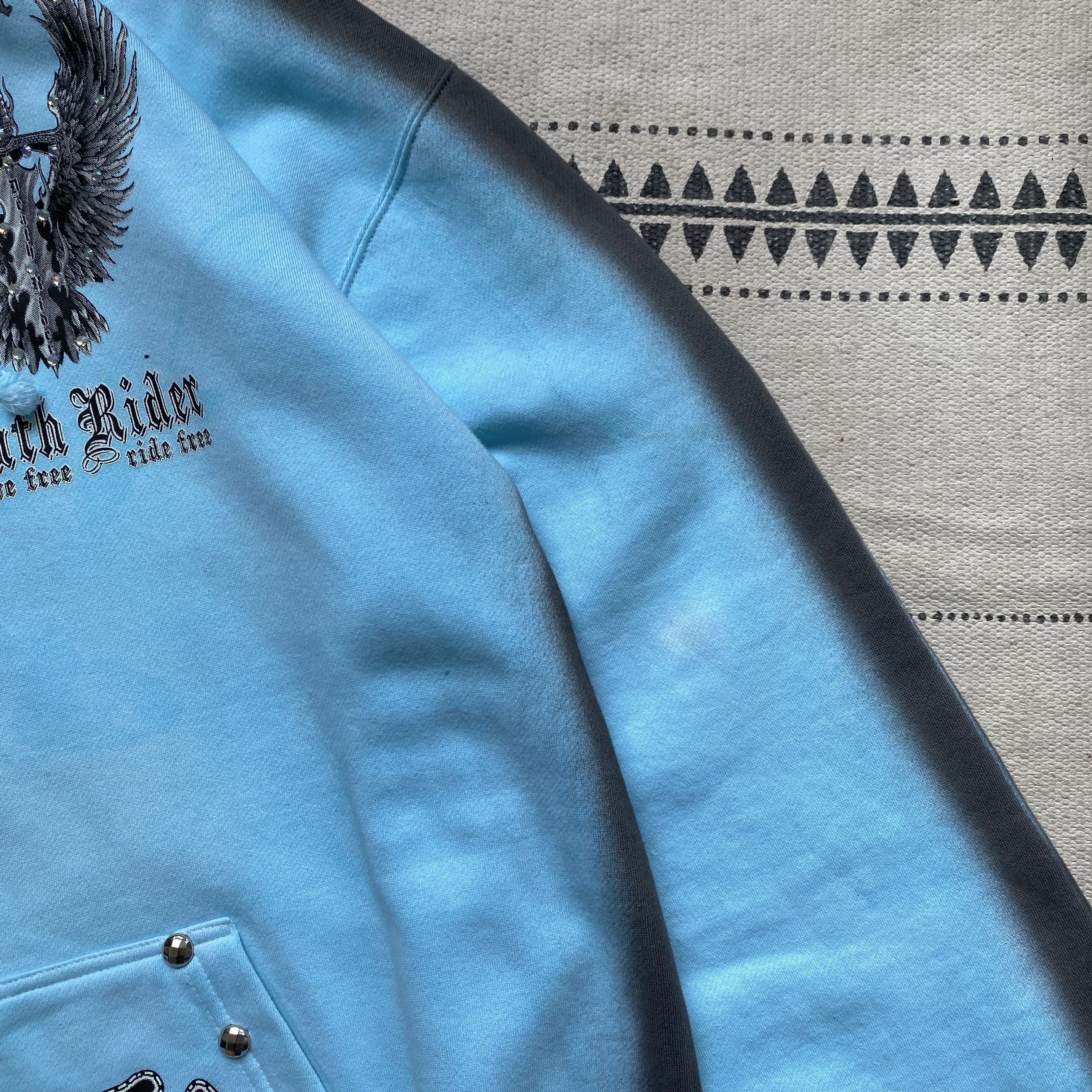 Affliction ☠️ Vintage Affliction style zip hoodie Bulzeye Made in USA Size US XL / EU 56 / 4 - 6 Thumbnail