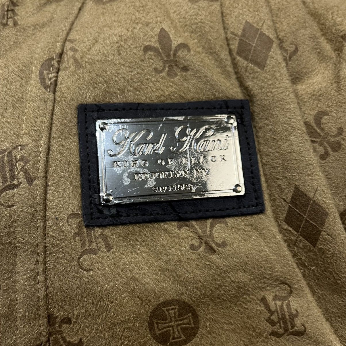 Karl Kani Vintage y2k Karl Kani fur hoodie monogram jacket 2 way Size US S / EU 44-46 / 1 - 13 Thumbnail