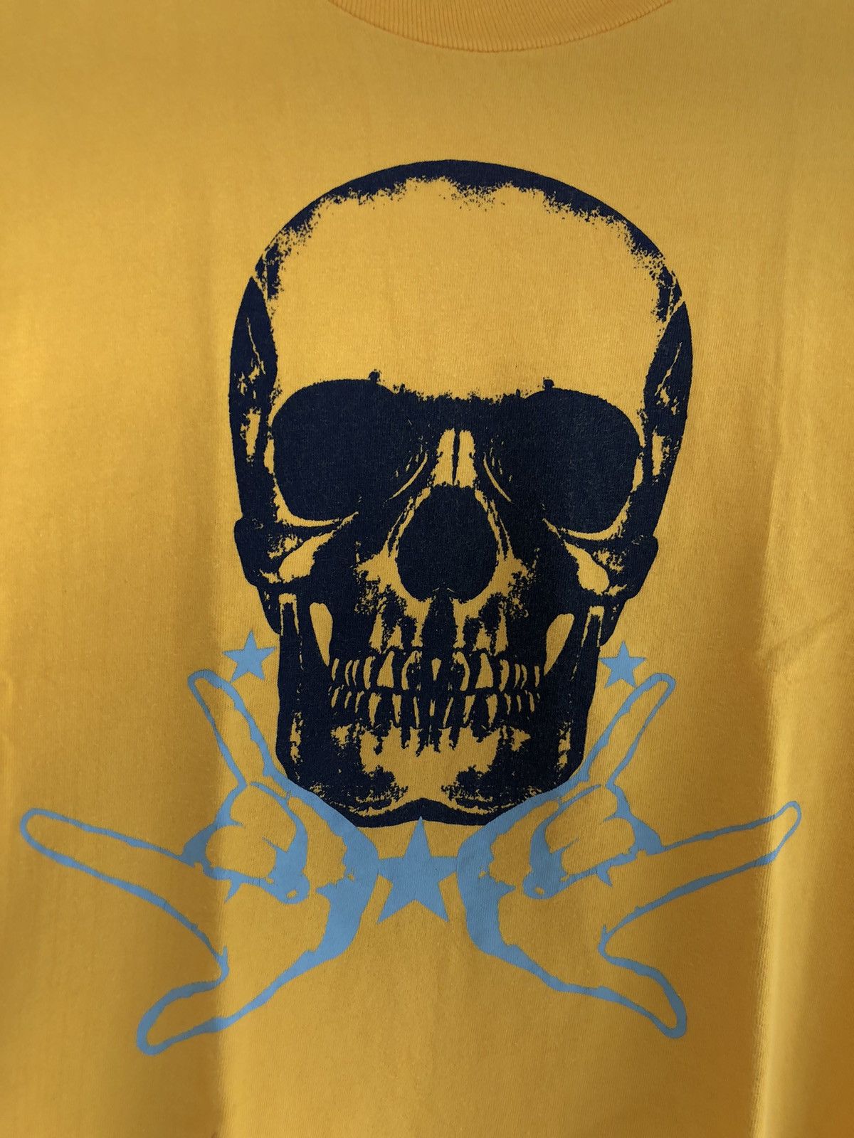 Hysteric Glamour × Japanese Brand × Vintage JAPANESE STYLE PUNK SKULL SHIRT Size US S / EU 44-46 / 1 - 3 Thumbnail