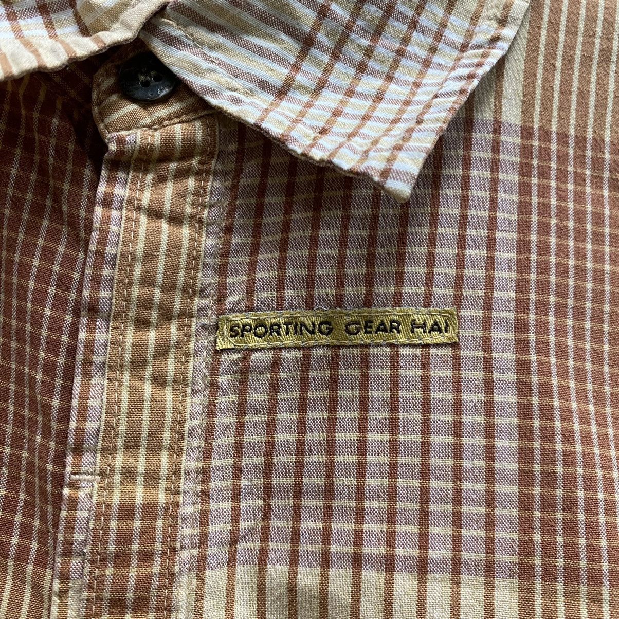 Hai Sporting Gear HAI SPORTING GEAR BY ISSEY MIYAKE CHECKED BUTTON SHIRT Size US M / EU 48-50 / 2 - 6 Thumbnail