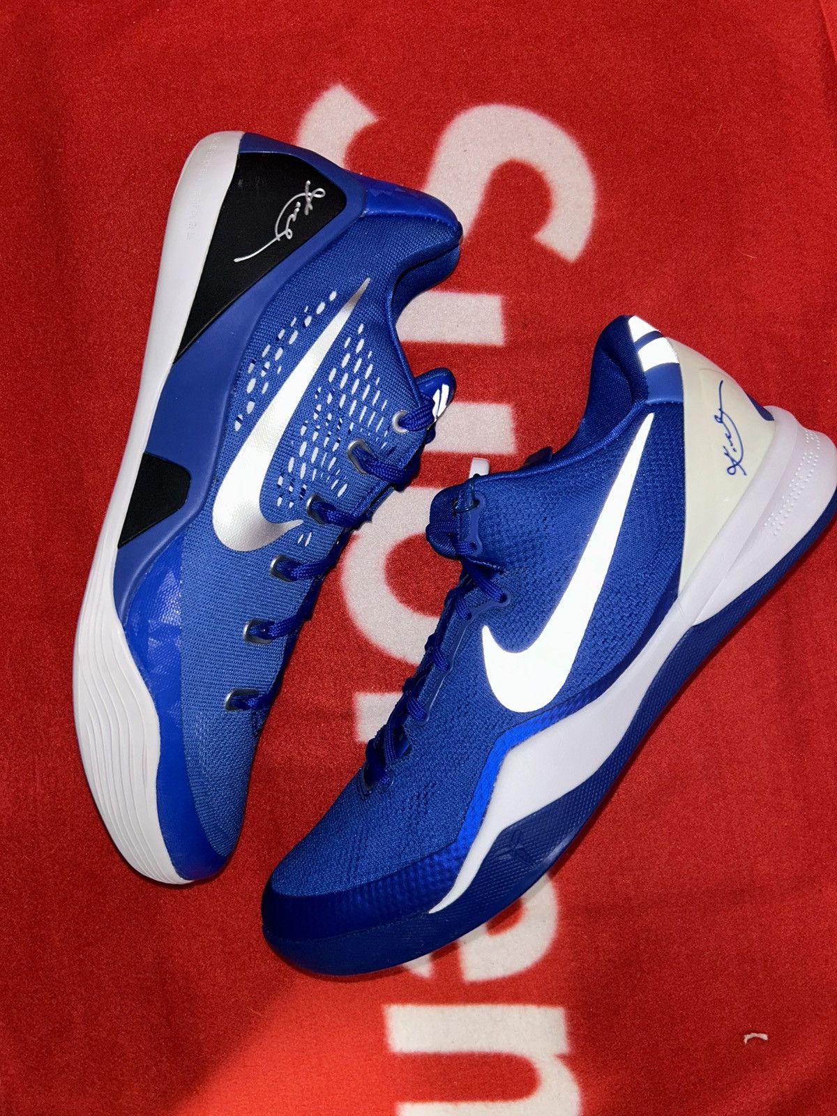 Nike Nike Kobe 8 TB Game Royal 599520-402 size 13 Size US 13 / EU 46 - 11 Thumbnail