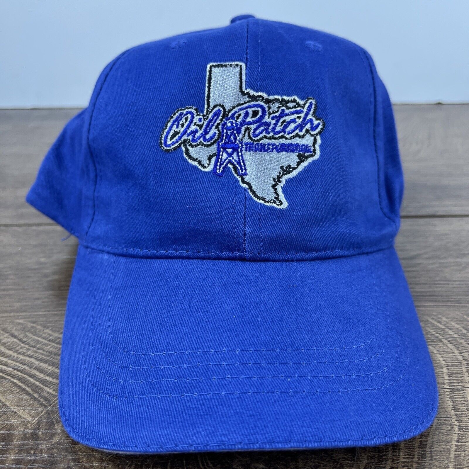 Other Texas Oil Patch Hat Oil Patch Blue Hat Adjustable Adult Size Size ONE SIZE - 1 Thumbnail