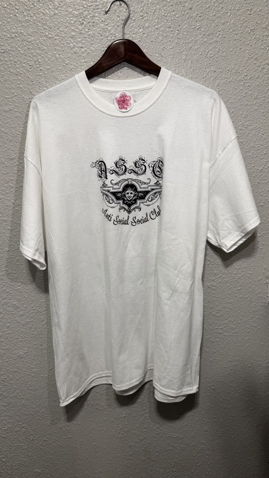 Anti Social Social Club Anti Social Social Club White Graphic Tee 2XL Men's Size US XXL / EU 58 / 5 - 2 Thumbnail