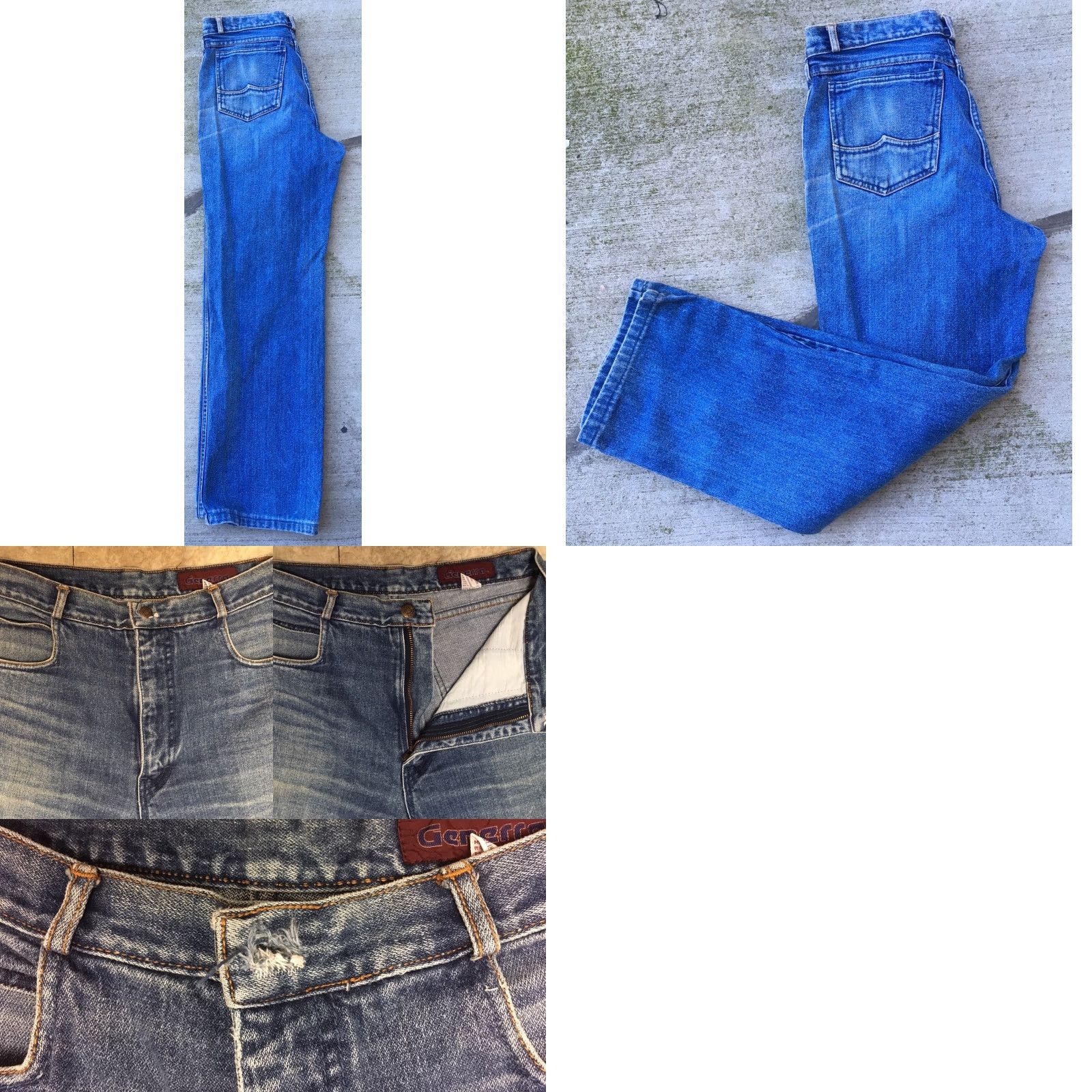 Vintage **VINTAGE Generra Jeans Men 33 Blue Classic Straight Leg 29 Inseam** User: **VINTAGE Generra Men's 33 Straight Leg Blue Jeans 29 Inseam** Size US 33 - 8 Thumbnail