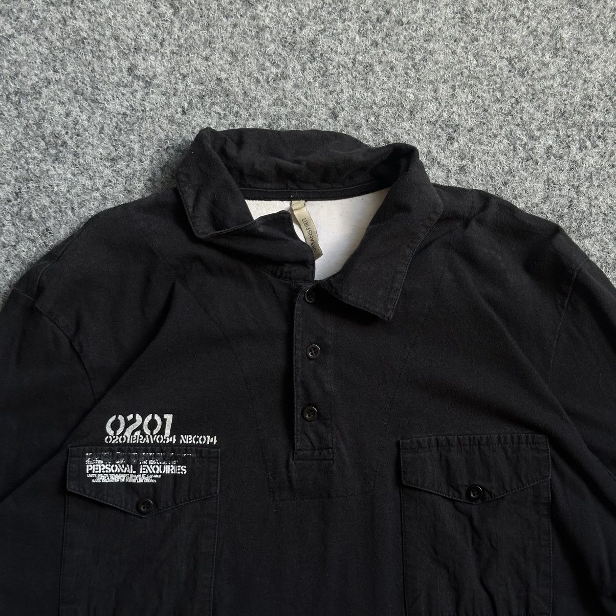 Y/Project VTG Urban Spirit Polo T-shirts Grunge Avantgarde Y2K 00s USA Size US L / EU 52-54 / 3 - 6 Thumbnail