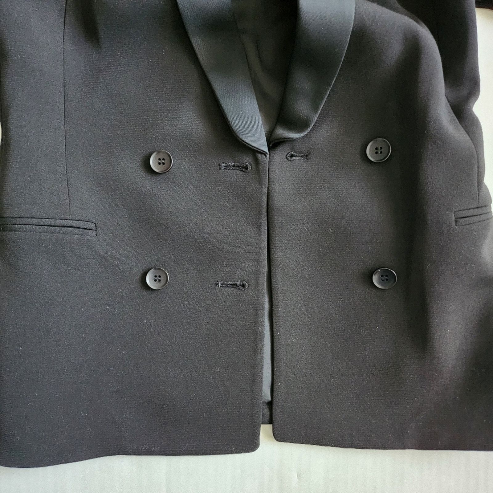 Bcbgmaxazria BCBG MaxAzira fitted black blazer Size XS / US 0-2 / IT 36-38 - 7 Thumbnail